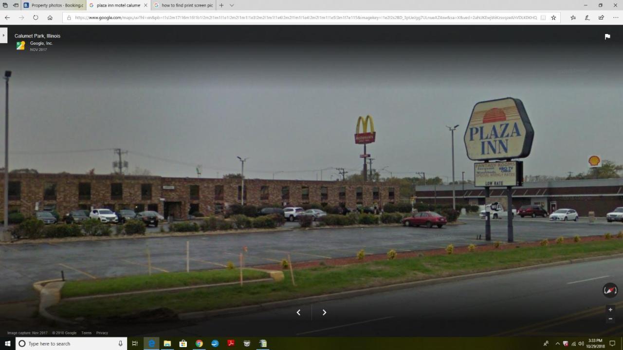 Plaza Inn Motel Calumet Park Exterior foto
